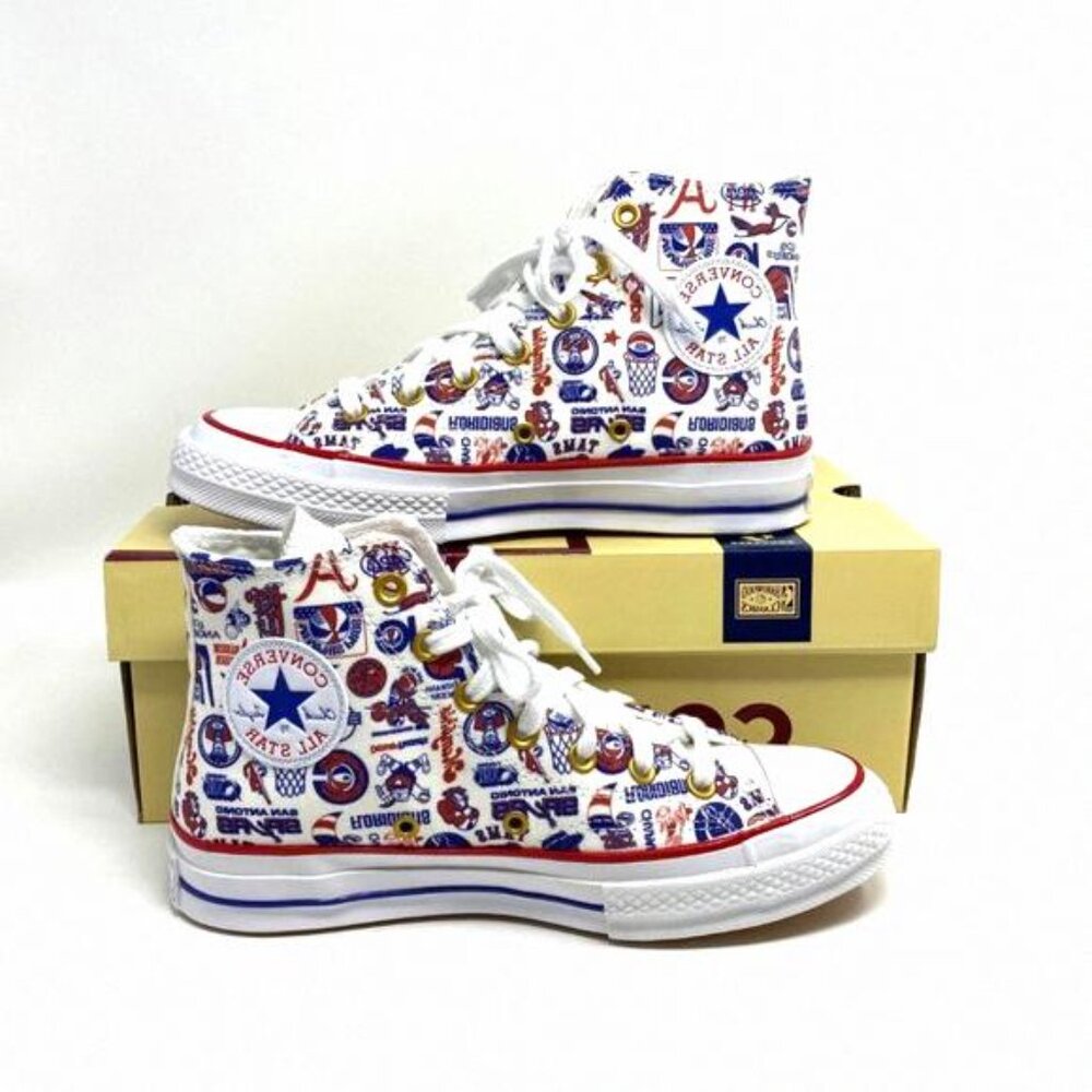 Converse CHUCK 70 ABA Shoes Women High Top Canvas Casual 169650C 8 Size Sneakers - Picture 3 of 11